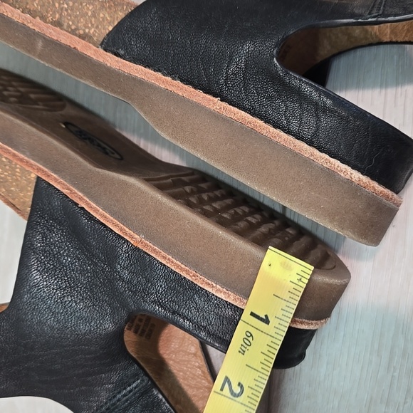 Sofft Women Leopard Leather Cow Hair Ankle Sandals Shoes Sz 9.5M - Picture 8 of 13